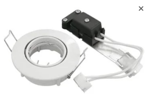 MR11 - Downlight spot-armatur m. kip - Hvid
